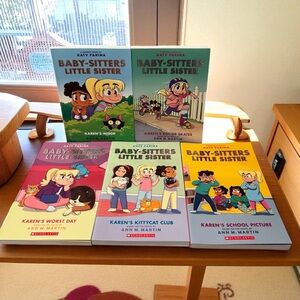 Baby-Sitters Little Sister Book set 5 - Graphic Novels